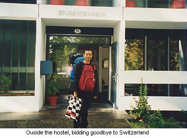 Bidding goodbye to Switzerland