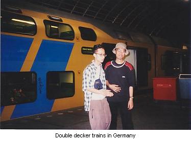 Double decker train in Berlin