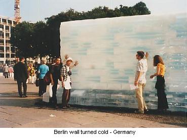 Icy Berlin Wall