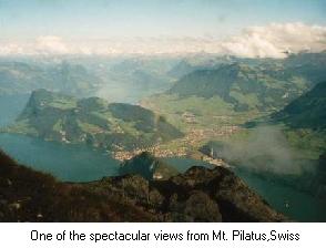 View from Pilatus