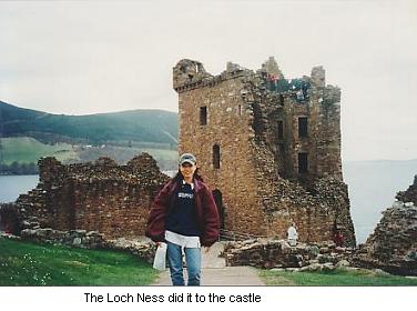 Sis at Loch Ness, Scotland